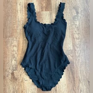 aerie scalloped one piece
